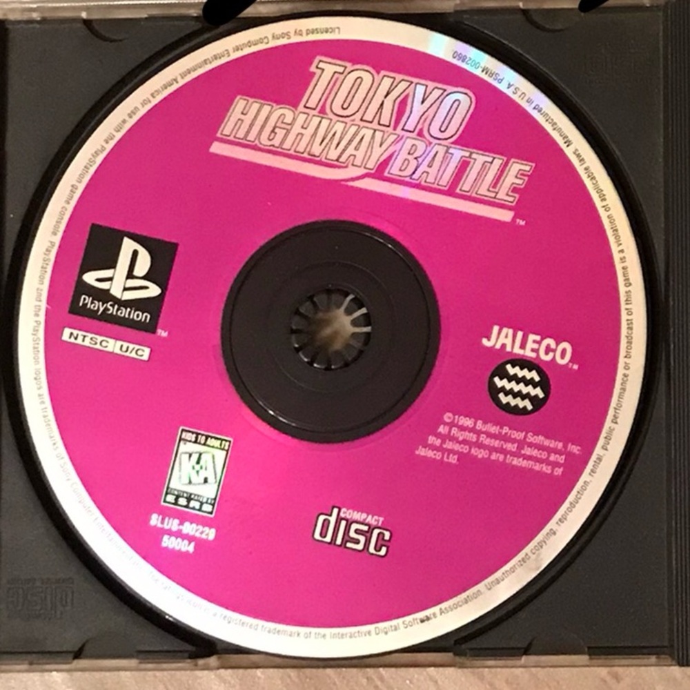 Sony PlayStation Game - Tokyo Highway Battle
